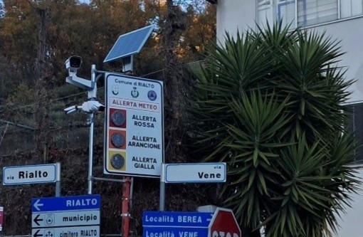 Rialto, conclusa l'installazione del nuovo sistema di videosorveglianza comunale: 6 i nuovi "occhi digitali"