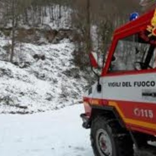 Interventi dei Vigili del Fuoco a causa del maltempo: soccorsa un'ambulanza a Cairo