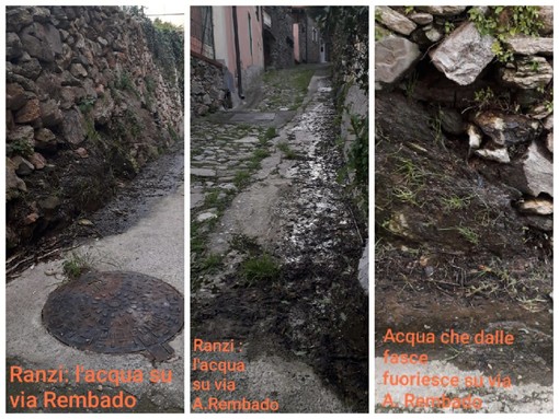 Pietra, il consigliere Carrara invita l'amministrazione ad intervenire in via Rembado a Ranzi: "Necessaria la canalizzazione delle acque"