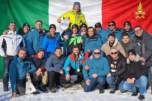 I vigili del fuoco di Savona si riconfermano campioni italiani di snowboard