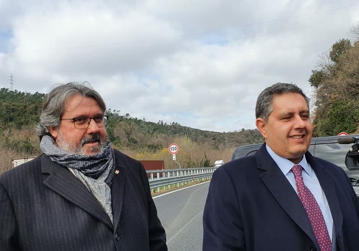 Nuovo viadotto A6, Vaccarezza: "Si è chiuso un percorso assolutamente unico" (VIDEO)