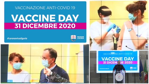 Covid19, al San Paolo prende il via il "Vaccine day" nel savonese. L'infermiera Pontiggia: "Ora abbiamo le armi"