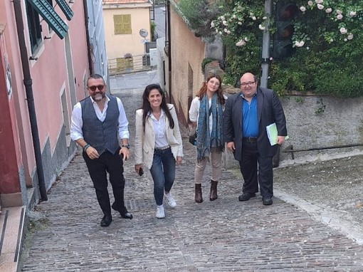 Balestrino: visita ufficiale della Regione con l'assessore Ripamonti e la consigliere Foscolo Balestrino: visita ufficiale della Regione con l'assessore Ripamonti e la consigliere Foscolo
