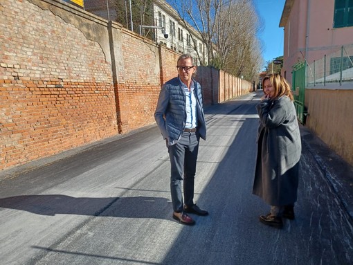 Albenga, sistemata con interventi di riqualificazione via Cellini Albenga, sistemata con interventi di riqualificazione via Cellini