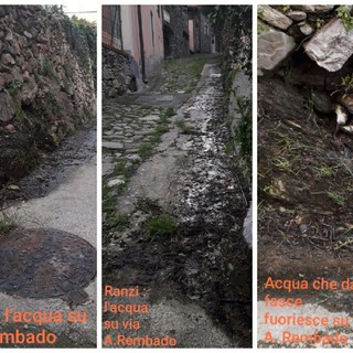 Pietra, il consigliere Carrara invita l'amministrazione ad intervenire in via Rembado a Ranzi: "Necessaria la canalizzazione delle acque"