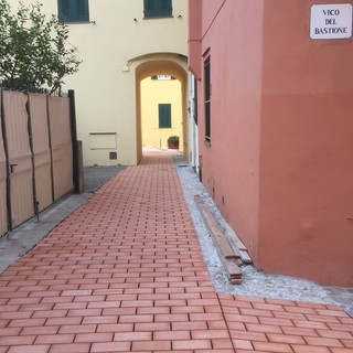Riqualificata via Madino, Frascherelli: "Ora è degna della bellezza di Varigotti"