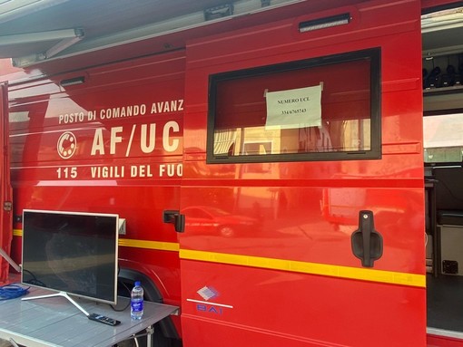 Arnasco, incendio boschivo in località Menosio: bonifica in corso