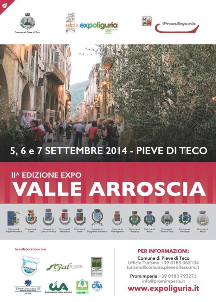 L'Expo della Valle Arroscia su Radio Onda Ligure 101