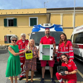 Varazze, un nuovo defibrillatore acquistato dalla Croce Rossa verrà posizionato alla Mola