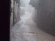 Via degli Ulivi a Savona dopo la pioggia