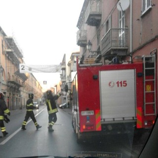 Albenga: fuga di gas in via Genova, intervento dei Vigili del Fuoco