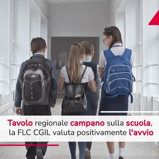 Scuola in Campania, tavolo regionale: le priorità Scuola in Campania, tavolo regionale: le priorità