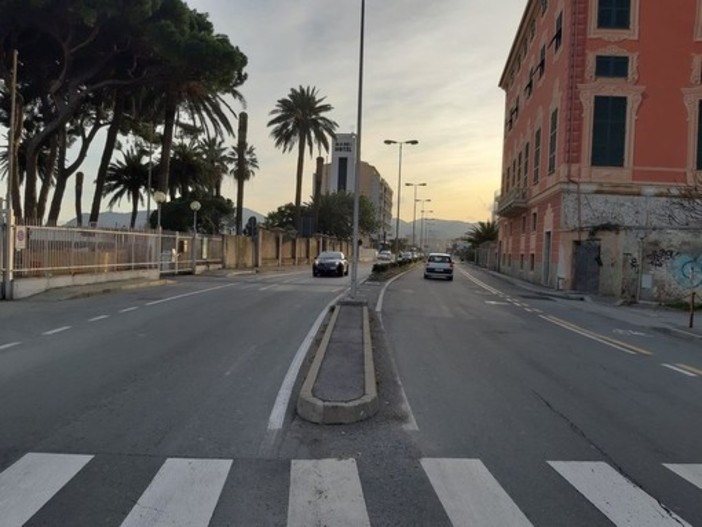 Savona, nuovi asfalti in via Nizza: dal 13 al 25 giugno cambia la viabilità. L'assessore Parodi: &quot;Lavori h24 per accorciare i tempi&quot;