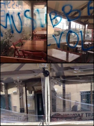 Vandali in azione in vecchia Darsena: danneggiato il dehor dell'"Insomnia"