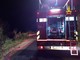 Finale Ligure: piccolo incendio di sterpaglie a San Bernardino