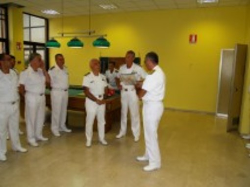 Capitaneria di Porto di Savona: la visita dell'ammiraglio Melone