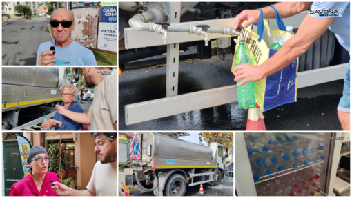VIDEO | Pfas e acqua non potabile a Pietra Ligure, disagi per cittadini ed esercenti: "Non sappiamo quanto durerà" VIDEO | Pfas e acqua non potabile a Pietra Ligure, disagi per cittadini ed esercenti: "Non sappiamo quanto durerà"