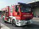 Savona, tubazione dell'acqua si rompe in via Crispi: intervento dei vigili del fuoco