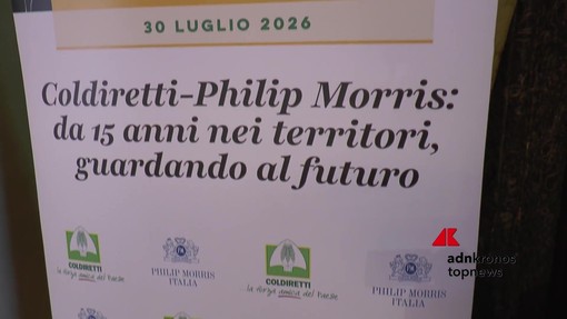 Tabacco: Philip Morris Italia e Coldiretti celebrano il 15° anniversario dell'accordo di filiera