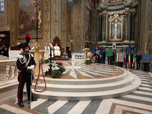 Celebrazione della &quot;Virgo Fidelis&quot; a Savona, i carabinieri festeggiano la patrona (FOTO)