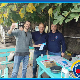 Luca Botto con il padre Massimo (Ventus
