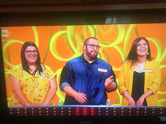 Tre giovani valbormidesi in gara su Rai Uno nello show "Reazione a catena"