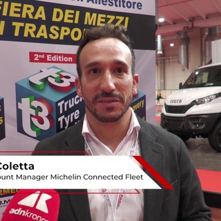 Fiere: Coletta (Michelin), 'rendiamo dati mobilità più efficienti, sicuri e sostenibili attraverso analisi dati'