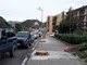 Il serpentone di auto in via Dante questa mattina, 29 ottobre Il serpentone di auto in via Dante questa mattina, 29 ottobre
