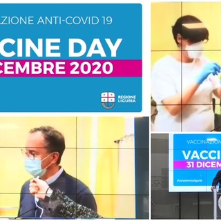 Covid19, al San Paolo prende il via il "Vaccine day" nel savonese. L'infermiera Pontiggia: "Ora abbiamo le armi"