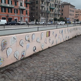 Le classi dell'Istituto Boselli Alberti Mazzini Da Vinci al Muro della Memoria di Prà