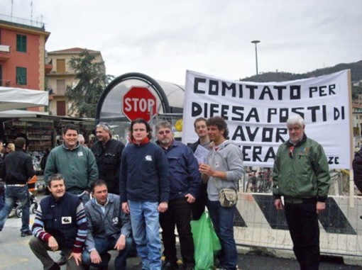 Varazze: Cartiera Verde, intervento di Icardo dei Comitati di base