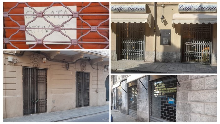 Savona, vetrine spente a Villapiana. Di Padova: "Lavoriamo alla ricostituzione dei Civ e analisi dei locali sfitti" Savona, vetrine spente a Villapiana. Di Padova: "Lavoriamo alla ricostituzione dei Civ e analisi dei locali sfitti"