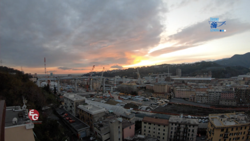 Il time-lapse sul nuovo ponte Genova San Giorgio: dalla demolizione alla rinascita del viadotto sul Polcevera (VIDEO)