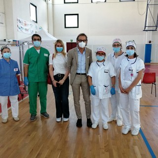 Albenga, vaccini Covid al Palamarco: il comune incontra le associazioni sportive per la ridistribuzione degli spazi