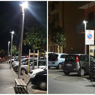 Finale, avviata a Marina la sostituzione dei lampioni: "Risparmio energetico del 75%"