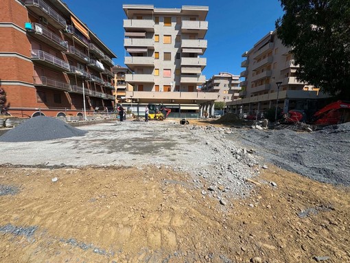 Ad Andora avviati i lavori di riqualificazione della piazza di via Caboto