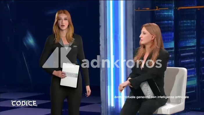 Rai, a 'Codice' l'Ai prende la parola: debutta l'avatar Ipazia con Barbara Carfagna