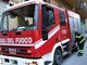 Savona, incendio di sterpaglie in zona la Rusca