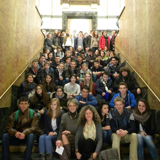 Gli studenti di Aurich (Germania) in visita a Savona