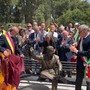 Una statua per Alberto Sordi, a Roma l'inaugurazione del monumento
