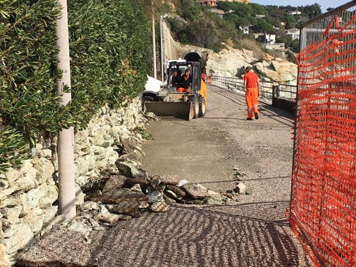 Maltempo, secondo sopralluogo di Lunardon e De Vincenzi nel savonese: "Dal Governo solo briciole, servono più risorse"