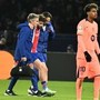 Psg doppia tegola, paura per Kvaratskhelia rischia il crociato, ko anche Dembélé Psg doppia tegola, paura per Kvaratskhelia rischia il crociato, ko anche Dembélé