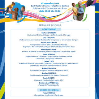 Patronato Acli, 20 novembre evento ‘Previdenza Next Gen’ Patronato Acli, 20 novembre evento ‘Previdenza Next Gen’