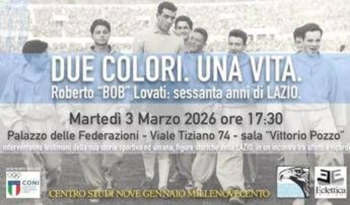 "Sessant'anni di Lazio", un libro per 'Bob' Lovati "Sessant'anni di Lazio", un libro per 'Bob' Lovati