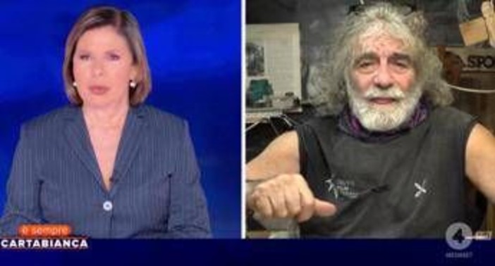 E' sempre Cartabianca, lite furiosa tra Bianca Berlinguer e Mauro Corona: "Strappo il contratto"