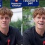 Sinner testimonial per... l'istruzione: "Ragazzi, andate a scuola"