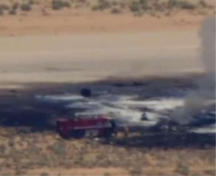 Usa, bombardiere B-52 si schianta dopo il decollo in California: 8 morti