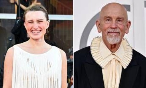 Mostra del cinema, Coppa Volpi a Mathilde Arcel e John Malkovich Mostra del cinema, Coppa Volpi a Mathilde Arcel e John Malkovich