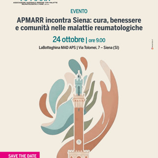 Malattie reumatologiche, a Siena un incontro su cura e benessere