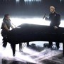 Sanremo, Ramazzotti e Keys incantano con 'L'Aurora': è standing ovation